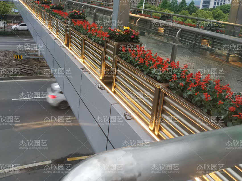 橋梁天橋花箱陜西案例 橋梁天橋花箱陜西案例